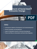 Management of Social and Economic Change: Models, Theories and Policies