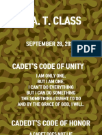 C. A. T. Class 1