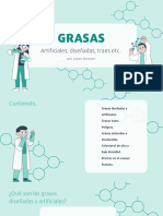 Presentación Trabajo de Química y Ciencia Ilustraciones Moléculas Verde Turquesa