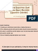 Panduan Registrasi E-Raport Merdeka