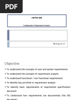 Ch-1 Fundamentals of Requirement Analysis