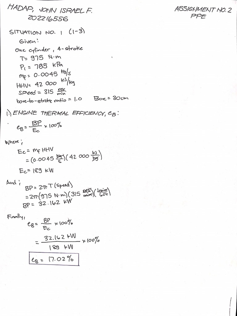 Assignment No. 2 - Diesel PP | PDF