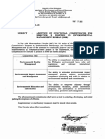 DMC-2022-10 Adoption of Functional Competencies For Director II Position in EMB