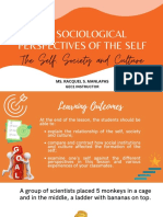 The Sociological Perspectives of The Self PPT