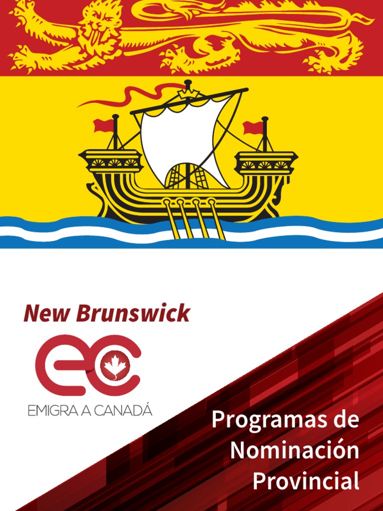 PNP New Brunswick PDF Visa de viaje Canadá