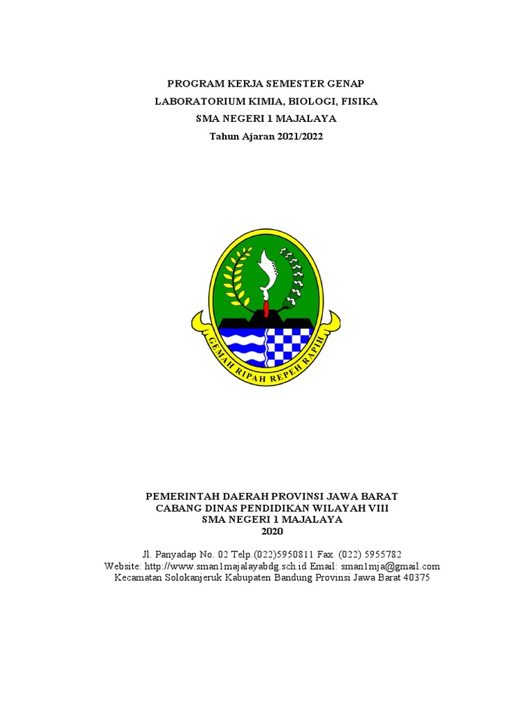 Program Kerja Lab PDF
