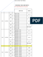 Lịch Thi HK1 Năm 1 Năm Học 2021-2022 Cập Nhật