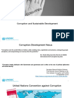 Corruption and Sustainable Development GG 26 10 2022