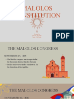 Malolos Constitution and the First Philippine Republic