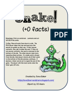 Snake!: (+0 Facts)