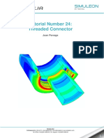 Tutorial 24 - Threaded ConnectorPressure Penetration
