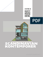 Scandinavian 3D Guest House Design in Dieng Plateau