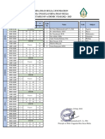 Timetable Smau 2022-2023