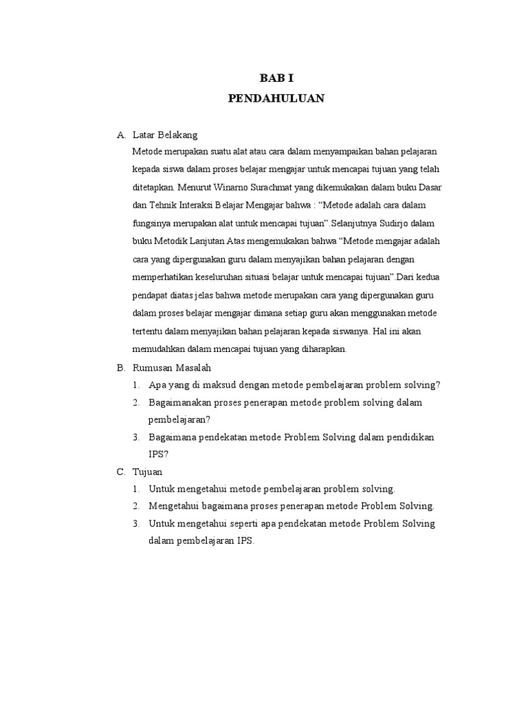 Problem Solving Ips Pdf