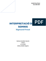 Psicología - Treball Interpretació Dels Somnis