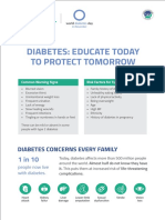 Diabetes Educat Today To Protect Tomorrow