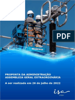 Proposta Da Administração Assembleia Geral Extraordinária A Ser Realizada em 26 de Julho de 2022