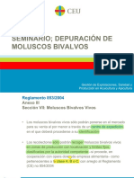 SEM 4. Depuración de Moluscos Bivalvos