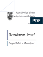 Thermodynamics - Lecture 3