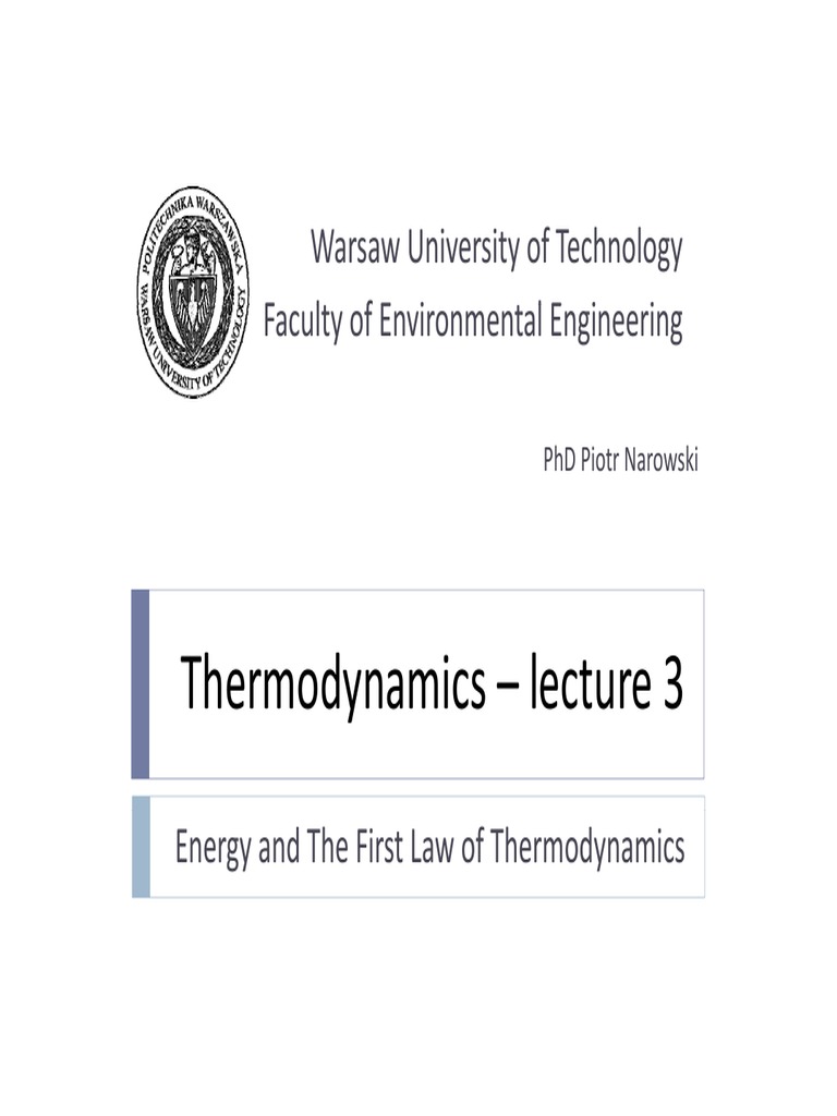 Understanding Energy in Thermodynamics | PDF | Force | Heat