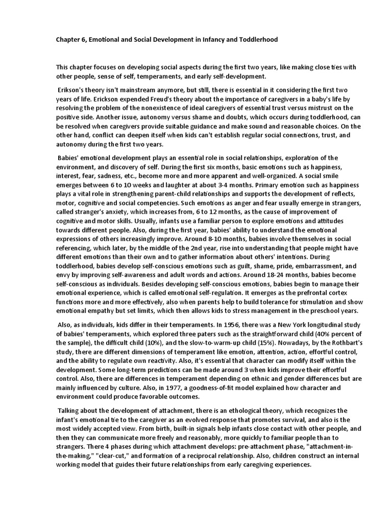 Summary 6 development through the life span pdf attachment theory