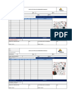 Check List de Pre-Uso de Herramientas Manuales 2022