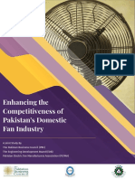 Enhancing The Competitiveness of Pakistans Domestic Fan Industry