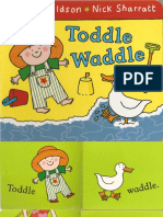Toddle Waddle by Julia Donaldson Englishare