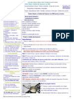 Como Fazer Calda de Açúcar Ou Mel - Receitas de Licores Caseiros