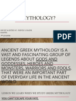 Ancient Greek Mythology Explained