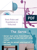 LESSON 7. Volleyball Rules and Regulations