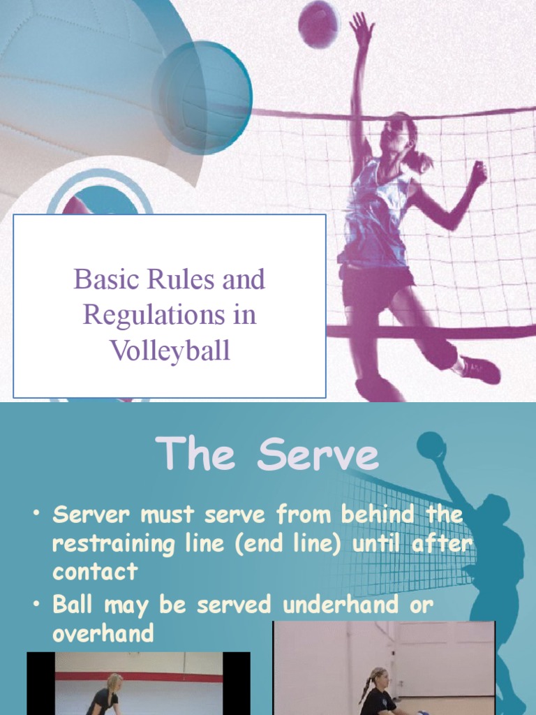 LESSON 7. Volleyball Rules and Regulations PDF