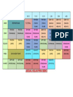 Jadual Kelas Pim 4 Sem 2