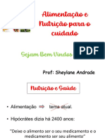 Alimentação e nutrição: cuidados com a saúde