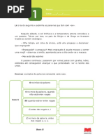 Banco de Questões - Módulo 1 Carochinha