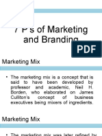 7 Ps of Marketing and Branding 