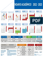 Calendario Academico 2022 23