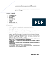 Determinação do teor de cobre por espectroscopia de absorção