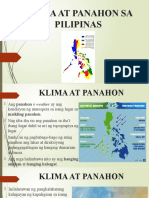 Klima at Panahon Sa Pilipinas Grade 5