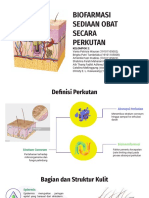Kelompok 2 - Biofarmasi Sediaan Obat Secara Perkutan