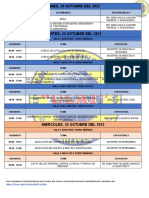 Actividades Por Los 20 Años de Vida Ulat Octubre