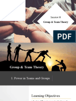 Session 3 - Group - Team Theory - Lesson 11 - Power in Teams and Groups