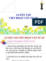 Tiết 18.3. Hướng Dẫn Tự Học - Luyện Tập Viết Đoạn Văn Tự Sự-1