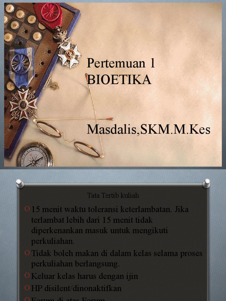 Prinsip Bioetika dalam Penelitian Manusia | PDF | Kesehatan Holistik