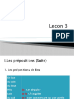 Lecon 3