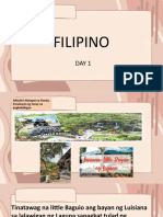 WEEK 1 Filipino