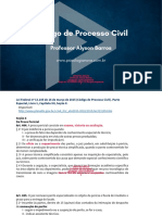 Código de Processo Civil Lei Federal Nº 13.105 2015 Psicologia Nova