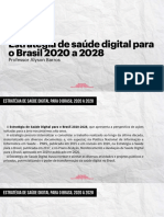 Estratégia de Saúde Digital para o Brasil 2020 A 2028 Psicologia Nova
