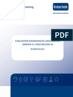 Separador de lodo/gas: evaluación y recomendaciones para mejorar la eficiencia