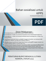 Bahan Sosialisasi KPPS Bengkulu Utara